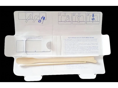 Gynecology Kit Disposable Pap Smear Kit with Cervical Brush and Cotton Stick