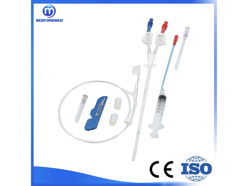 Hospital Hemodialysis Dialysis Single Double Triple Lumen Catheter Kit