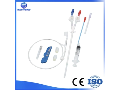 Hospital Hemodialysis Dialysis Single Double Triple Lumen Catheter Kit